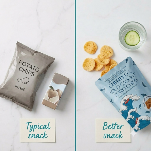 Toro Chips vs regular potato chips — the healthier Singapore chip alternative