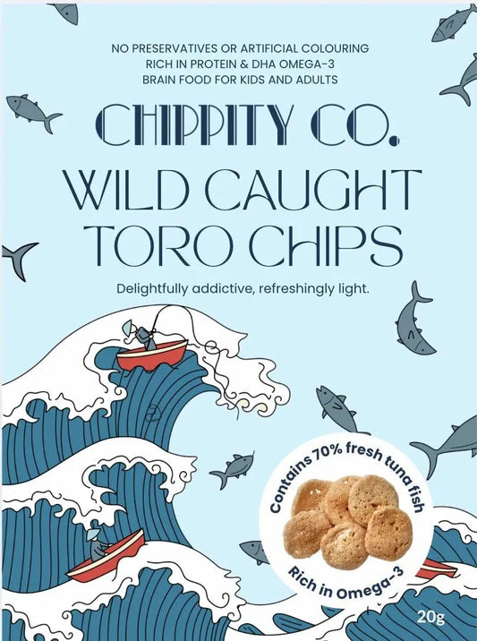 Chippity Toro Chips Bundle — 3 Large + 3 Regular | Wild Caught Tuna Chips Singapore